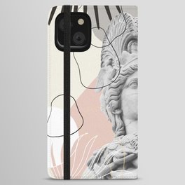 Athena Fan Palm Finesse #1 #wall #art #society6 iPhone Wallet Case