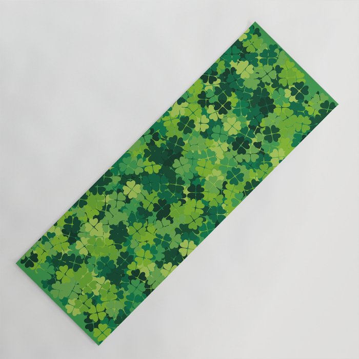 Shamrock Pattern #2 Yoga Mat