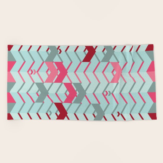 ArrowZigZag Beach Towel
