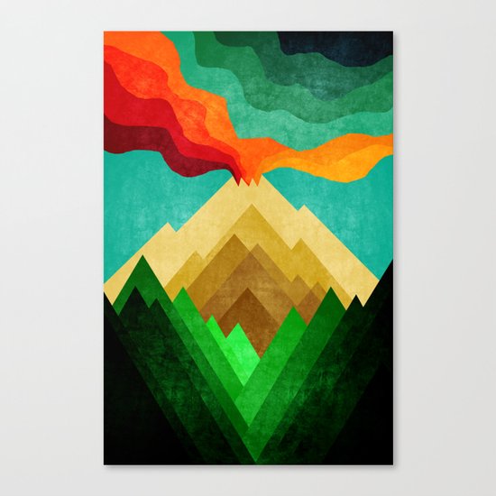 Vulcan Mountain Canvas Print
