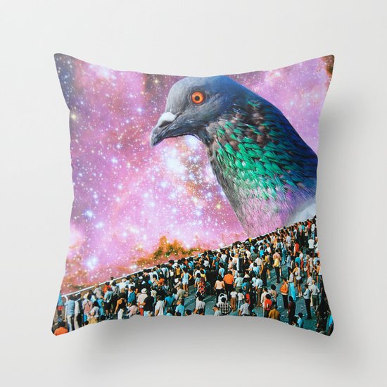 Pigeon Throw Pillow