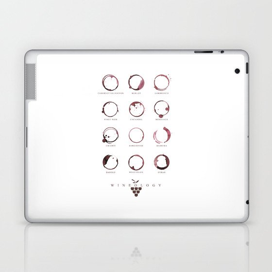 Red Wine Stains Laptop & iPad Skin