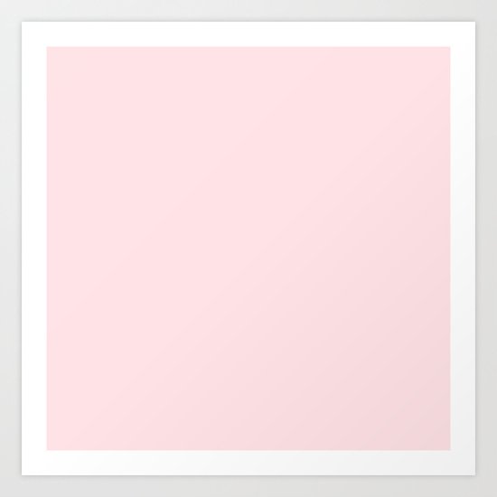 Simply Pink Flamingo Art Print