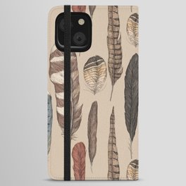 Feathers iPhone Wallet Case