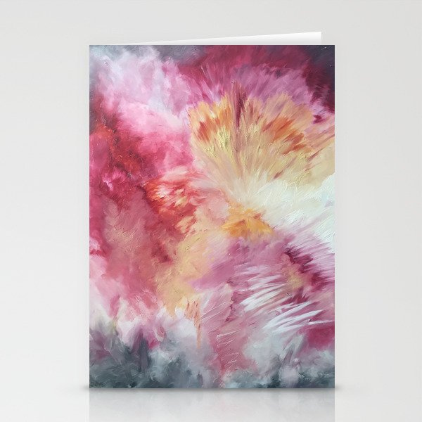 Beautiful Abstract Morning Star Stationery Cards