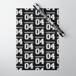 Team Umbrella Academy, number 4. (In white) Wrapping Paper