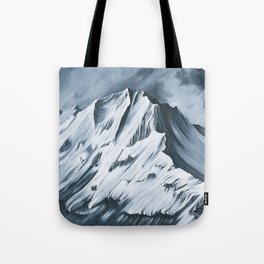 Grey Mountain Tote Bag
