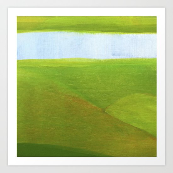 grassy Art Print