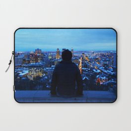 The guy at Mont Royal - Montreal, Canada Laptop Sleeve