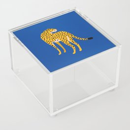 The Stare 2: Golden Cheetah Edition Acrylic Box