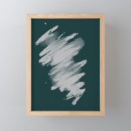 The Life of a Painting 1 - Abstract, Modern, Minimal Art Framed Mini Art Print