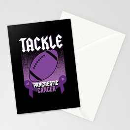 Purple November Tackle Pancreatic Cancer Awareness Stationery Card