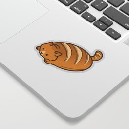 Live, Laugh, Loaf: Cat Sticker