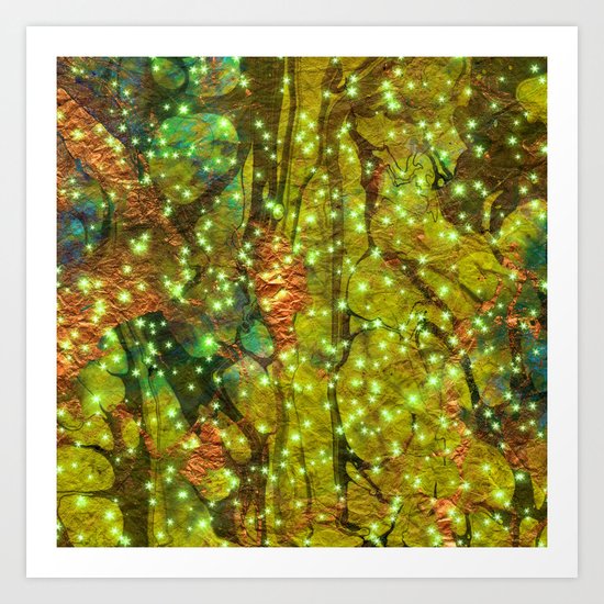 brassygreen Art Print