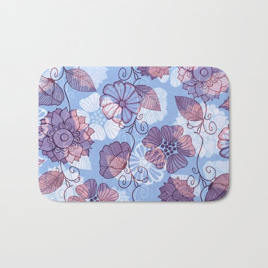 Flower Flow Bath Mat