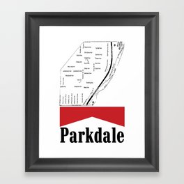 Smoker Series - Parkdale (2018) Framed Art Print
