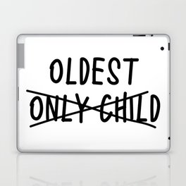 New Baby Oldest Sibling Funny Laptop Skin