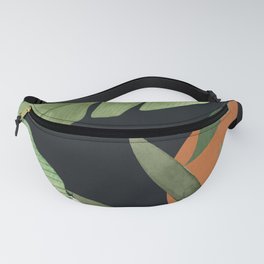 Abstract Art Tropical Leaves 38 Fanny Pack
