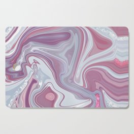 Purple-Pink Abstract Cutting Board