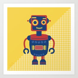 Robot P-01 Art Print