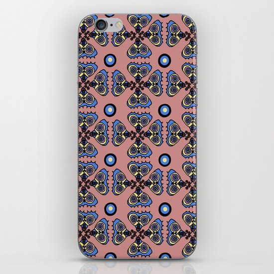 Butterflies and Dots iPhone & iPod Skin