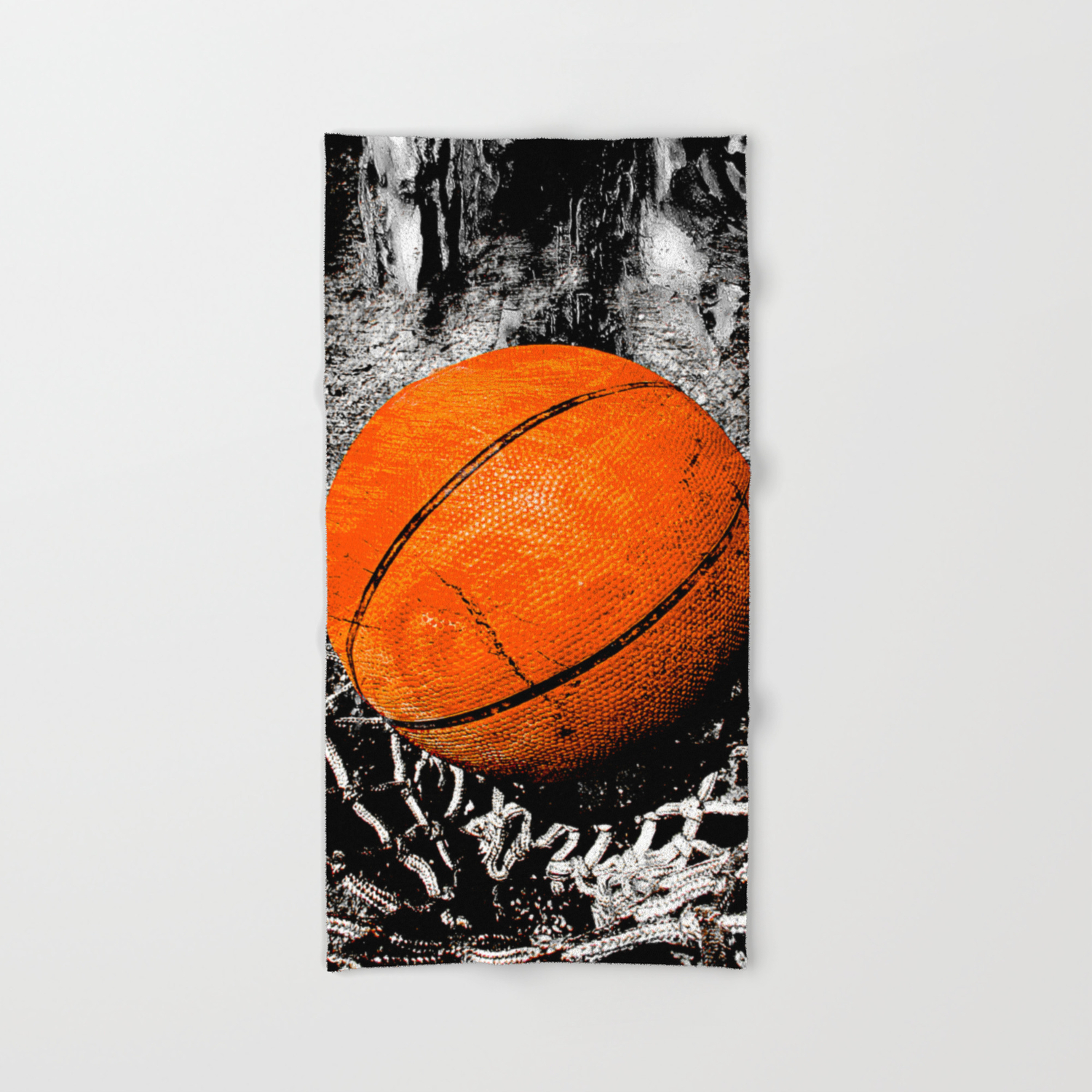 The Basketball Hand Bath Towel By Takumipark Society6