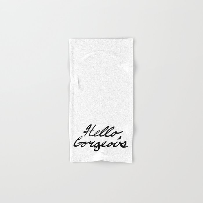Hello gorgeous hand towels 2025