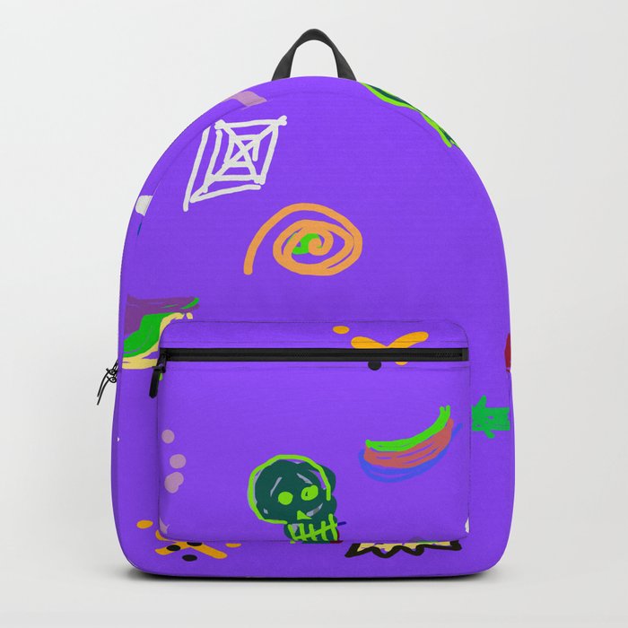 Motif in lavender Backpack