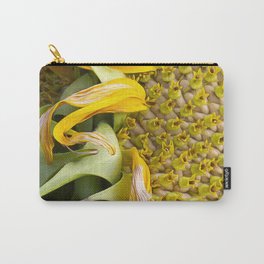 A Flower Of Sunshine Seed Lights Carry-All Pouch