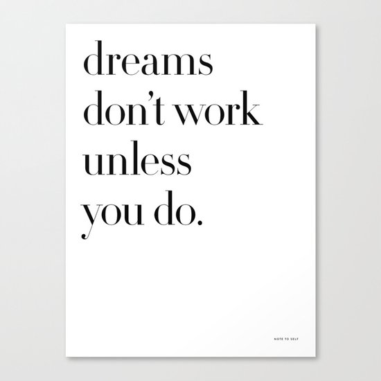 dreams Canvas Print