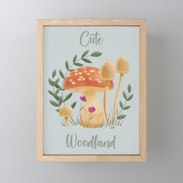 Art Print Cute Woodland Framed Mini Art Print