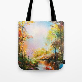 FALL FOREST Tote Bag