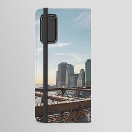 Brooklyn Bridge NYC Skyline Android Wallet Case