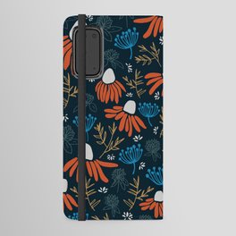 Wildflowers - Orange Android Wallet Case
