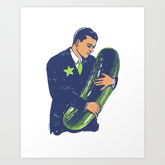 American Oddities No. 3 Art Print