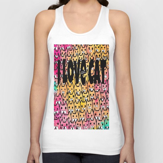cat-248 Unisex Tank Top
