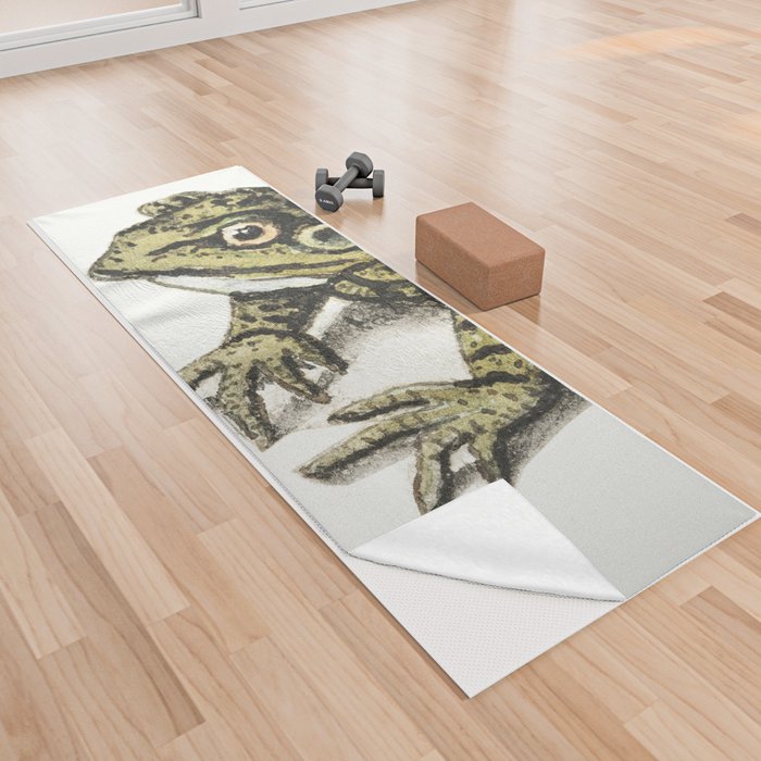 Frog Yoga Towel