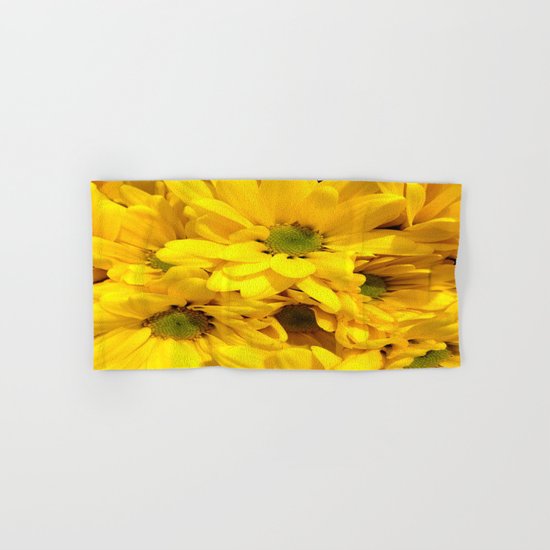 Yellow Daisies Hand & Bath Towel
