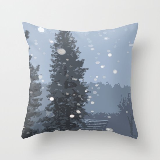 Arrowhead Blizzard Throw Pillow
