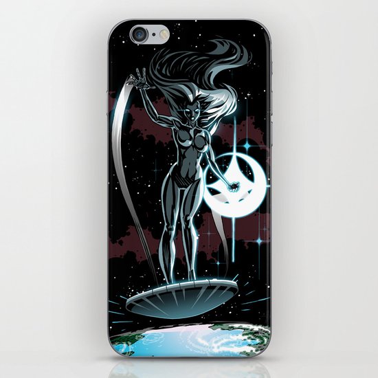 Lady Surfer iPhone & iPod Skin