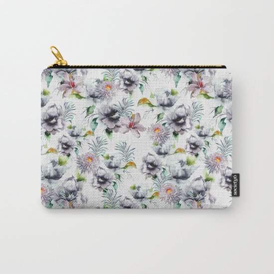 Autumn Garden PAttern Carry-All Pouch