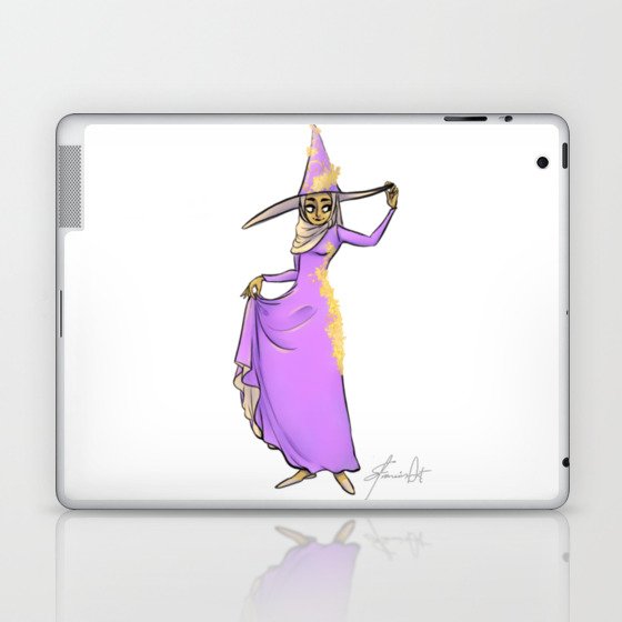 Hijab - The Hijabi Witch Laptop & iPad Skin