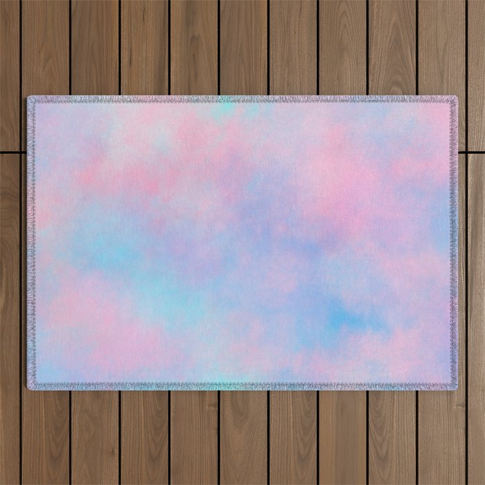 Cotton Candy Sky  Outdoor Rug