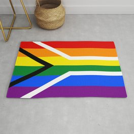 LGBT Flag of South Africa  Rug | Soweto, Southafricasymbol, Gaypride, Southernafrica, Lgbtq, Southafrica, Gay, Southafricanflag, Prideflag, Lesbian 
