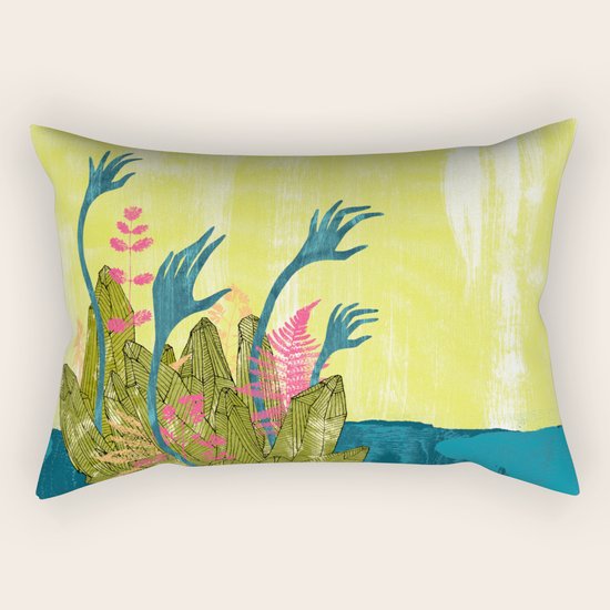 l'isola di calipso Rectangular Pillow