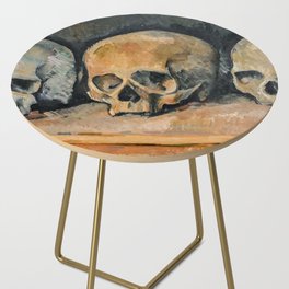 Paul Cezanne - The Three Skull Side Table