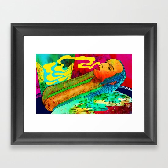 "Lux" by Steven Fiche Framed Art Print