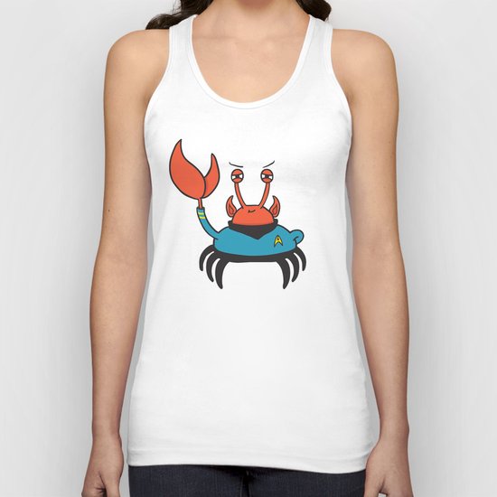 Natural Trekkie Unisex Tank Top