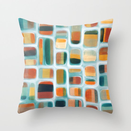 Color apothecary Throw Pillow