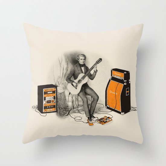 Unimaginable Symphonies Throw Pillow